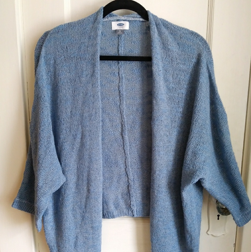 Old Navy Nubby Knit Open Front Cardigan